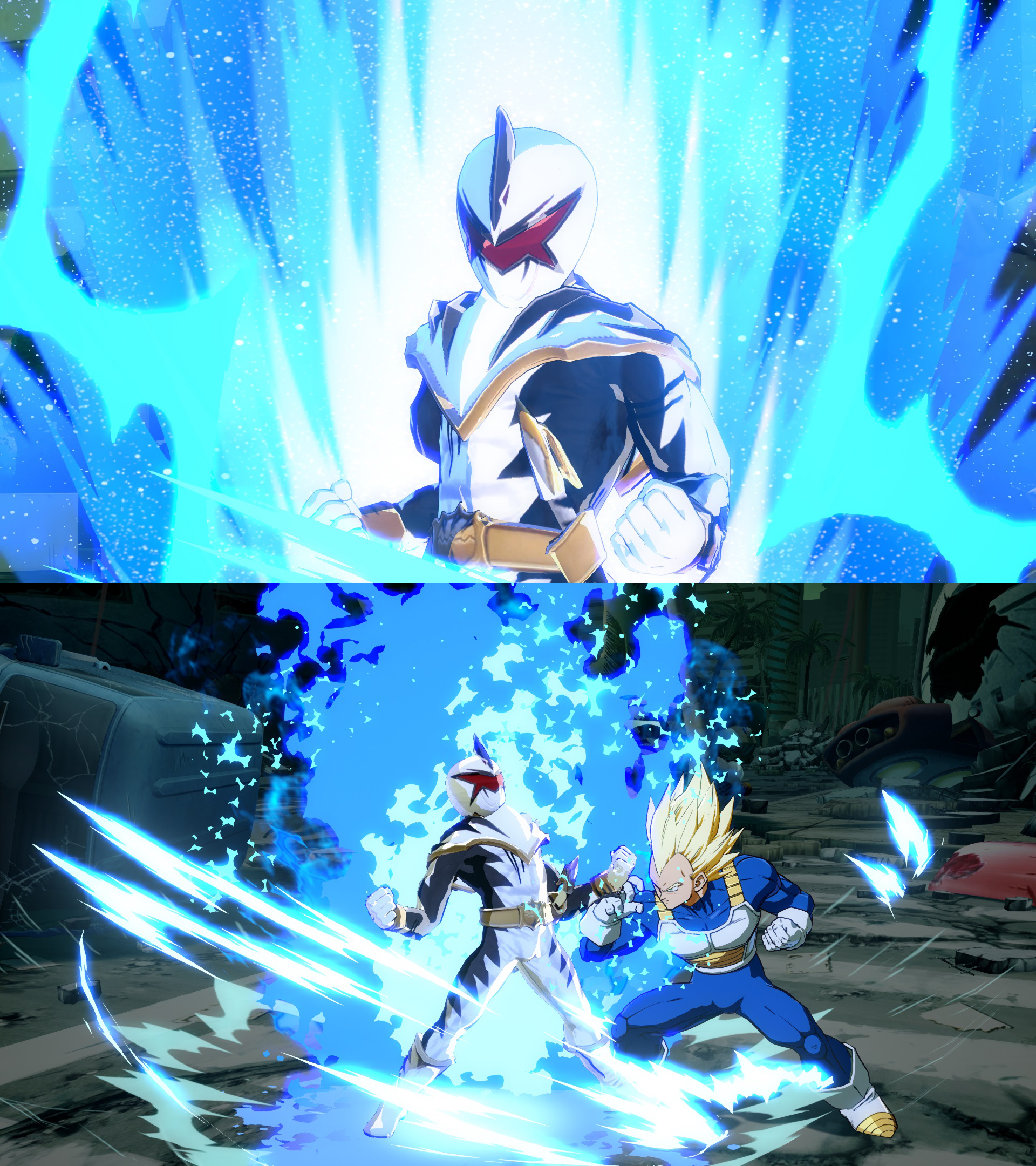 DBFZ SSGSS Vegeta as AbareKiller