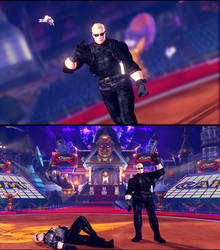 SFVAE Cody as Albert Wesker