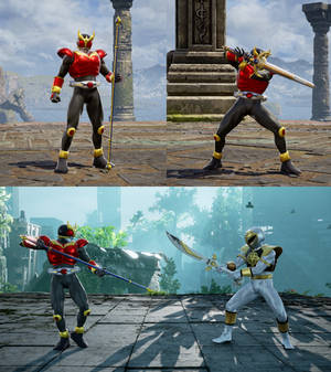 SCVI CAS mod Kamen Rider Kuuga  Item set