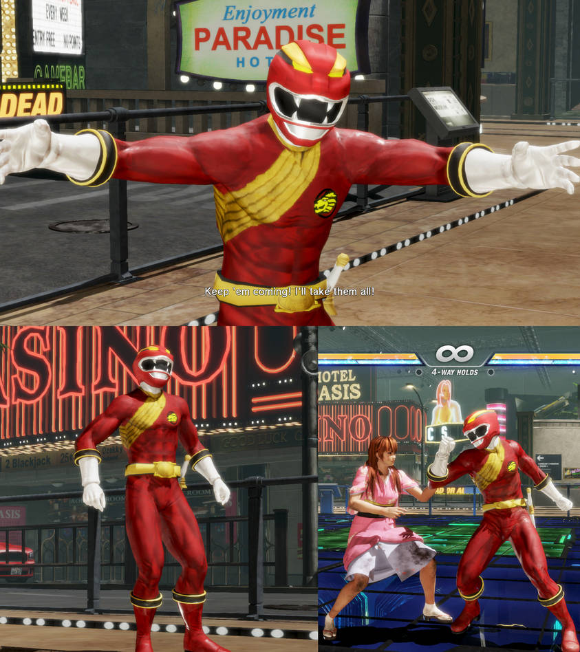 Dead or Alive 6 Diego mod as Gao Red by monkeygigabuster on DeviantArt