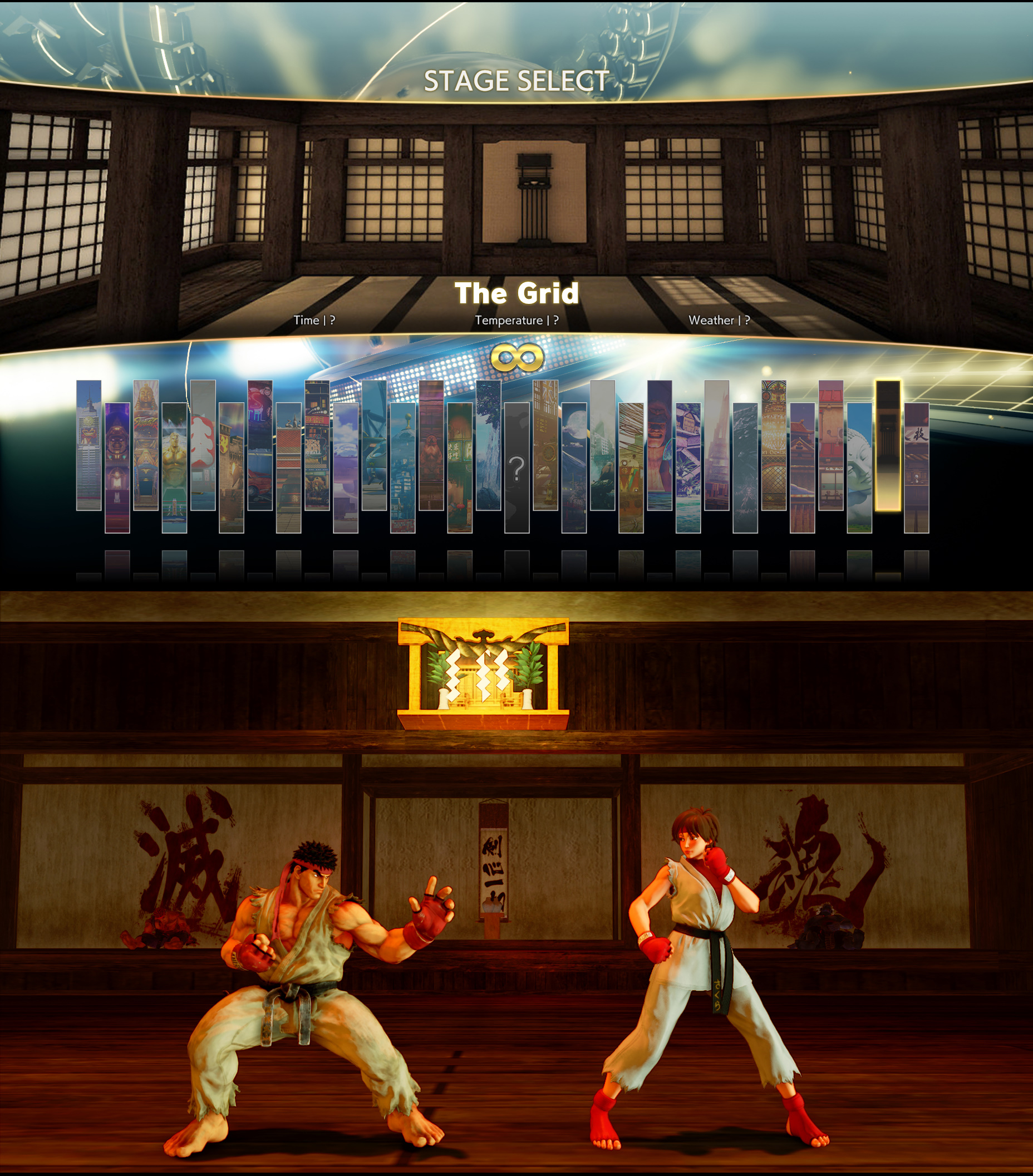 SFVAE stage mod DoJo Alternate Lighting by monkeygigabuster on DeviantArt