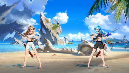 Wallpaper Granblue Fantasy Versus Mod On Streetmodders Deviantart Desktop Wallpaper