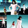 DFFNT mod FFVIIR Aerith's Pink Dress for Rinoa