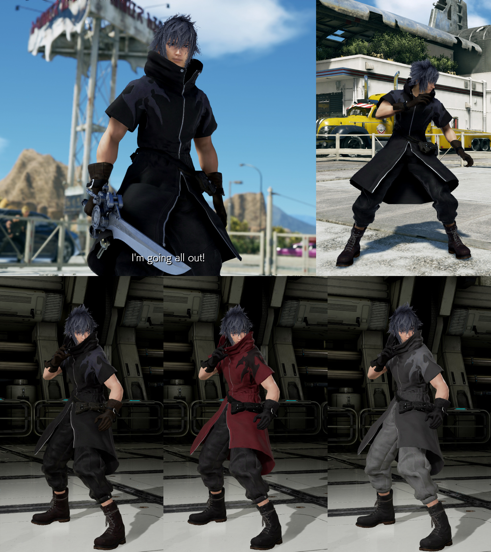 Tekken 7 mod Otherworldly Garb for Noctis by monkeygigabuster on DeviantArt