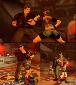 SFVCE mod  Biker Chris Redfield outfit for Daigo