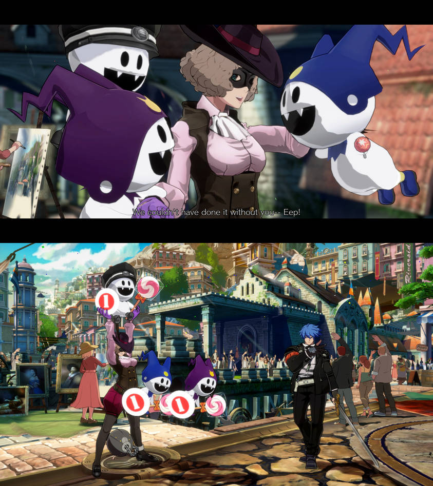 GGST mod Persona Jack Frost for JackO' by monkeygigabuster on DeviantArt