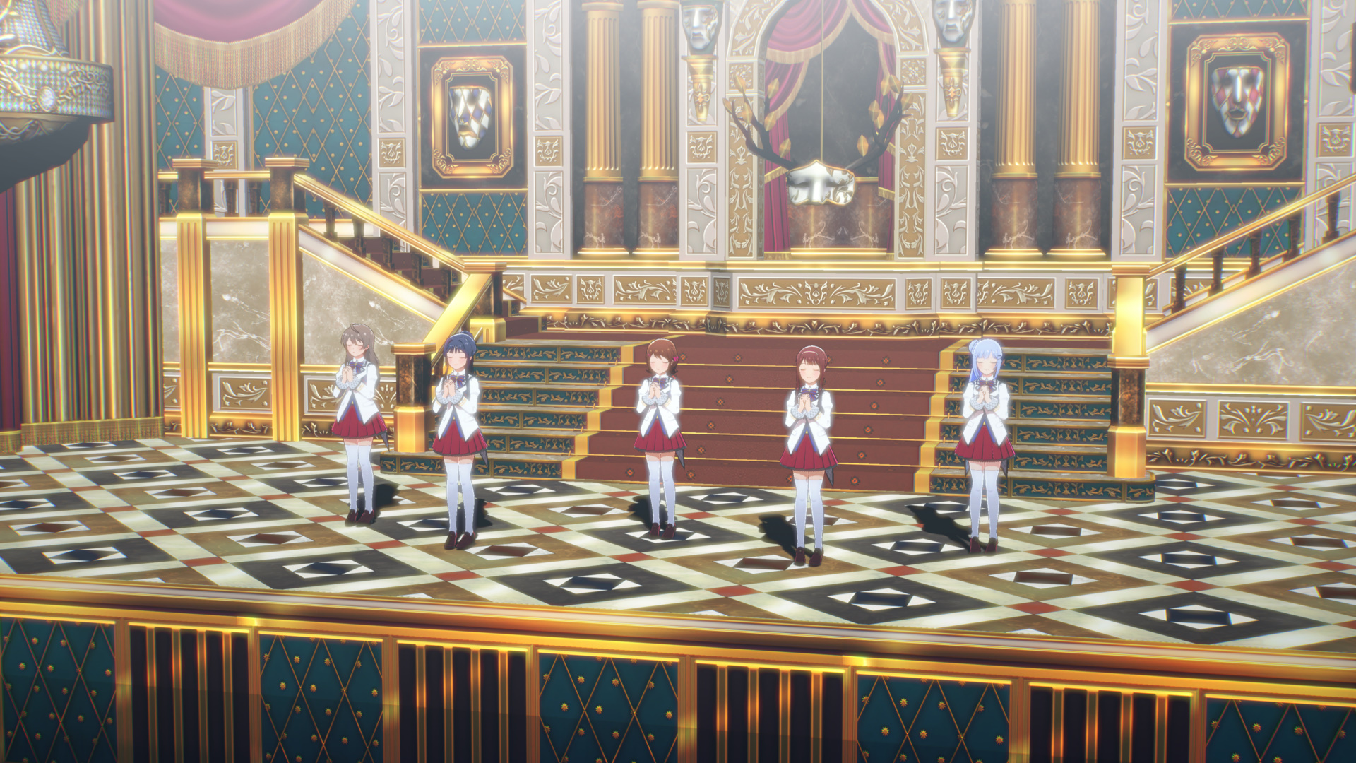 MLTD Stage #27 Over Event Hall by monkeygigabuster on DeviantArt