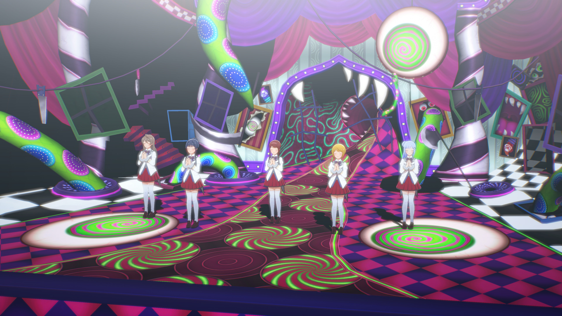 MLTD Stage 64 Over Event Hall by monkeygigabuster on DeviantArt