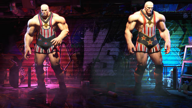Kurt Angle outfit for Alex