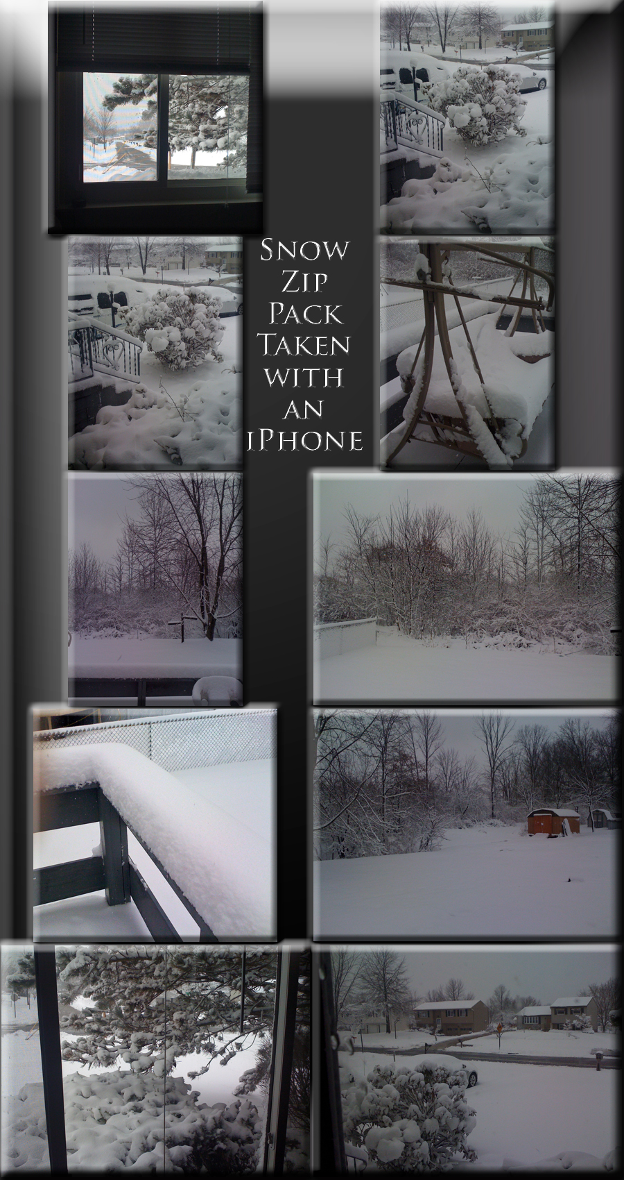 Sudden Snow Storm zip pack