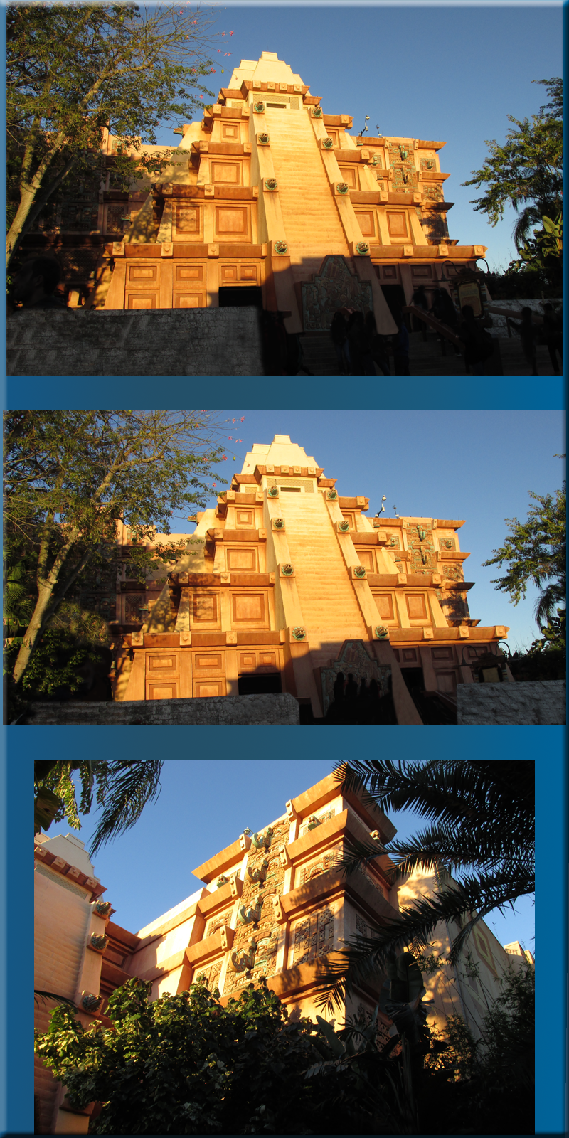 Mexican Pavilion front views