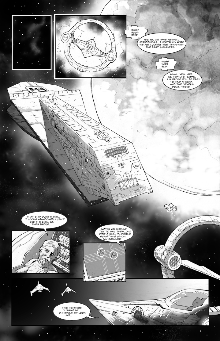 Star Wars: On The Run, Page 1. by lordhadrian on DeviantArt