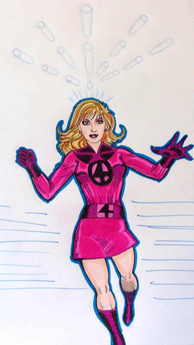 Invisible woman by eyespiart on DeviantArt