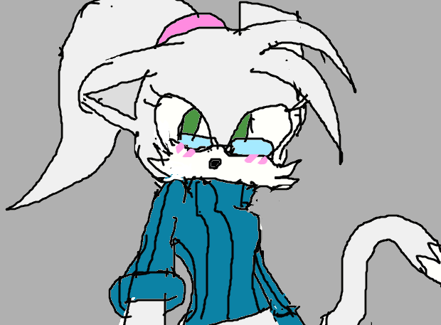 Samantha the shy cat by SlyCat23 on DeviantArt