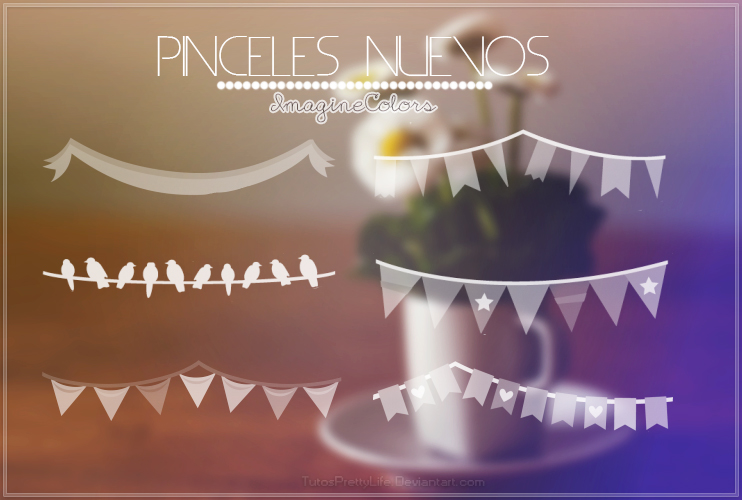 { Pinceles Nuevos } by. ImagineColors.