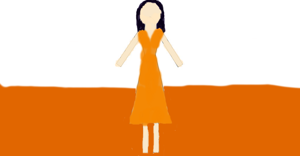 Lady in Orange by Lewid on DeviantArt
