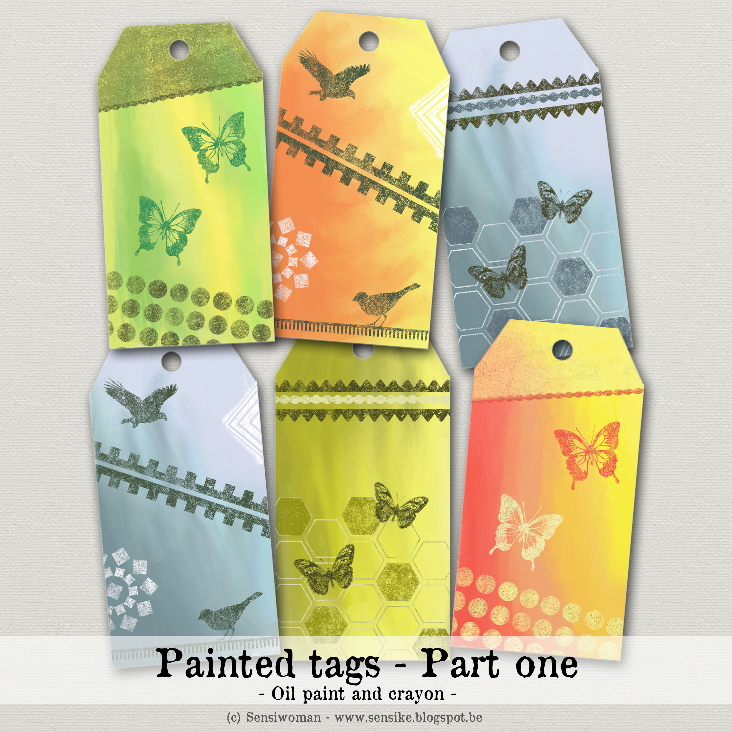 Painted tags - Part one