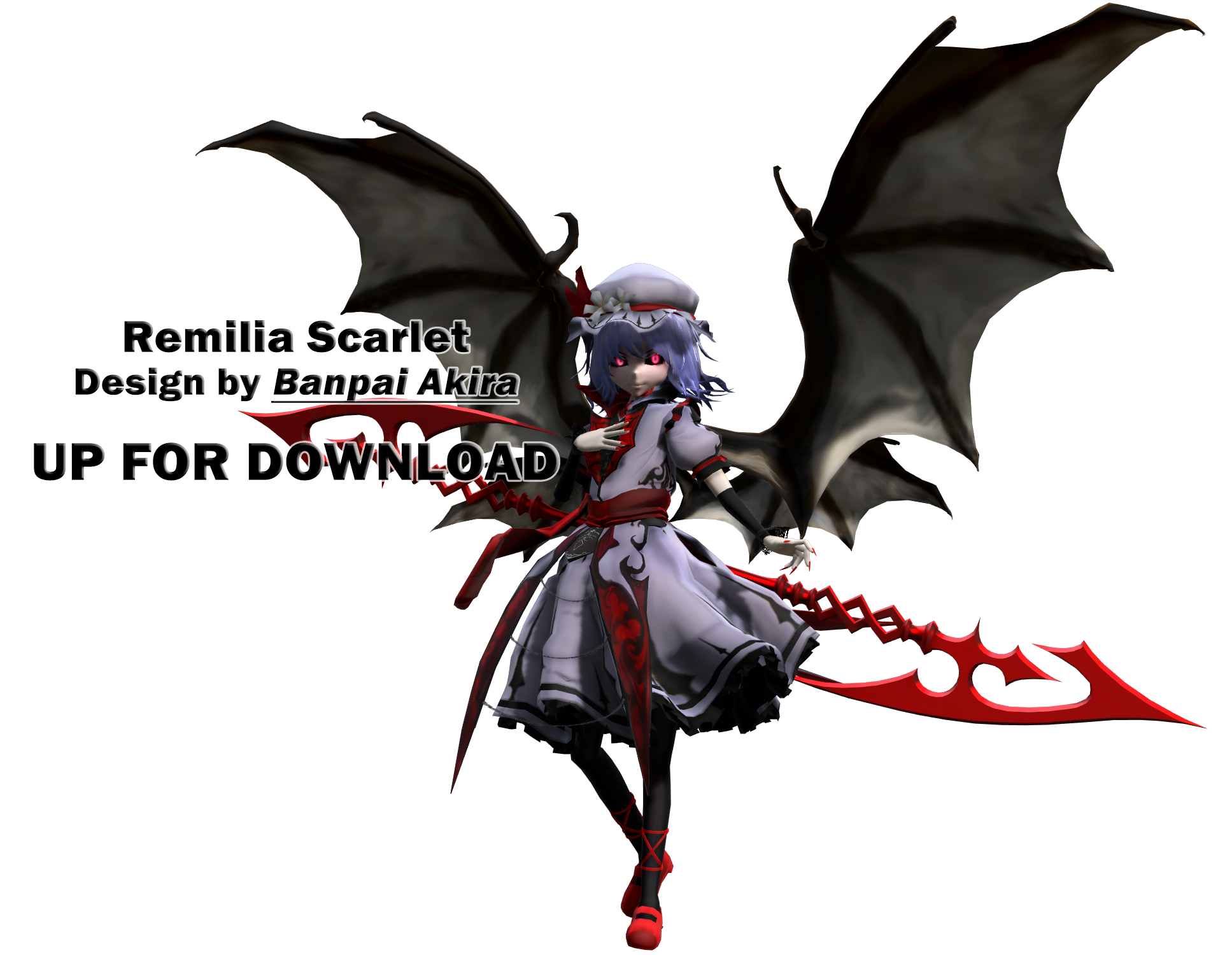 mmd Fushimi Flandre Scarlet download by Vanilla-Cocoflake on