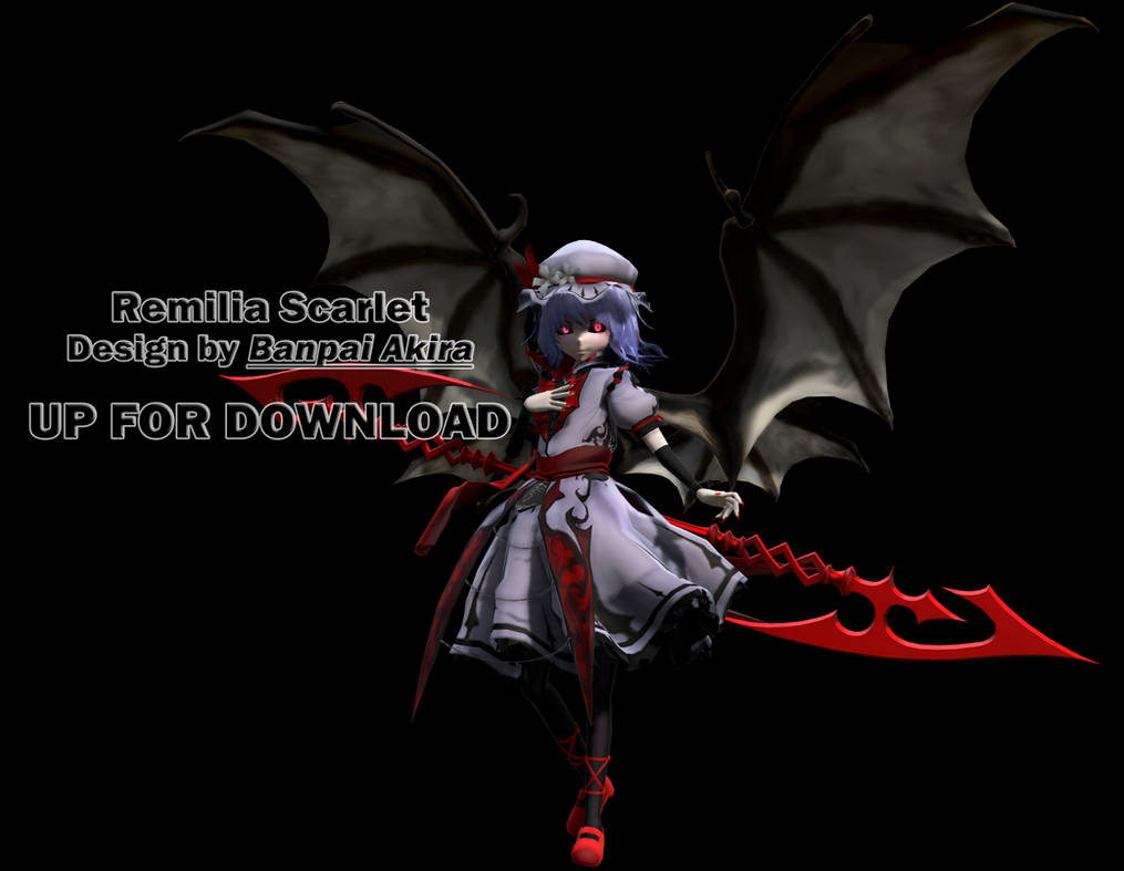 mmd Fushimi Flandre Scarlet download by Vanilla-Cocoflake on DeviantArt
