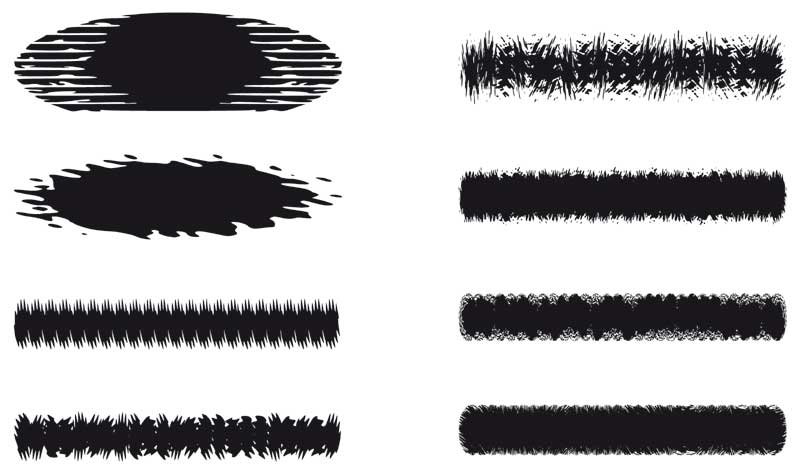 Rough Brushes 5