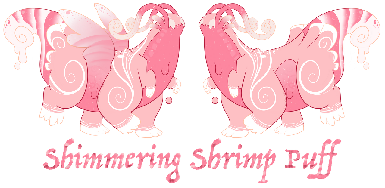 Shimmering Shrimp Puff Ref Sheet by SmallSpiritGraphics on DeviantArt