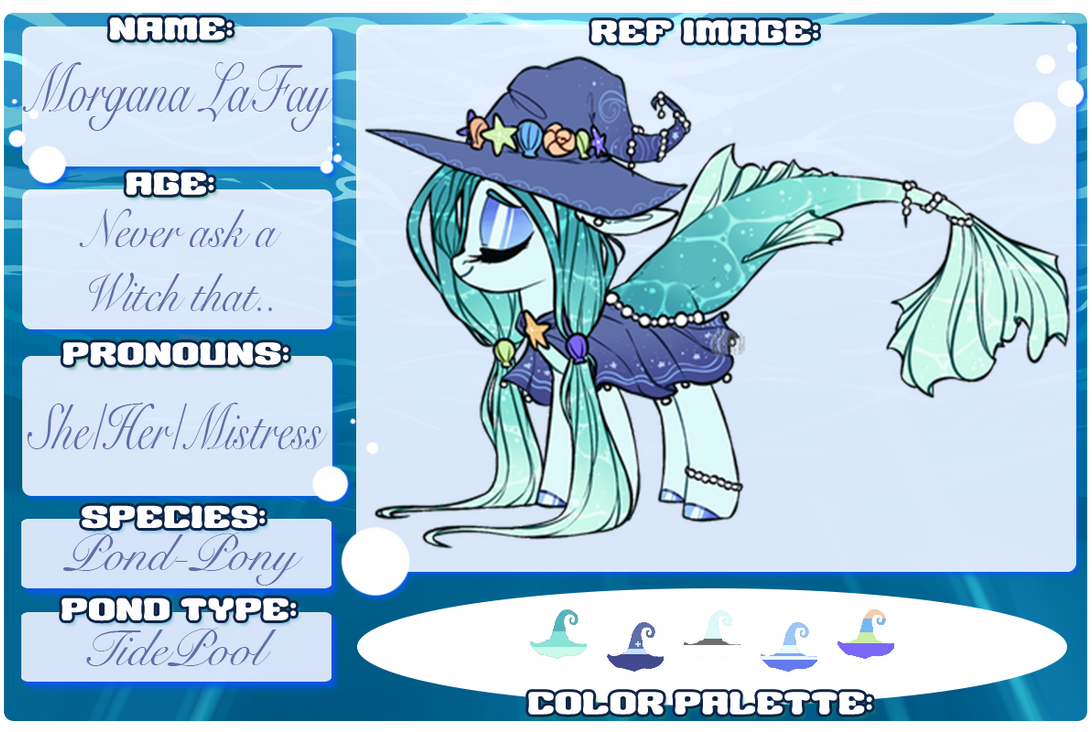 Morgana LaFay Ref Sheet by SmallSpiritGraphics on DeviantArt