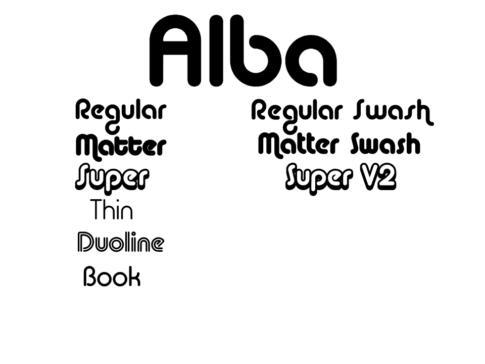 Alba Font by MahenaTheSecond on DeviantArt