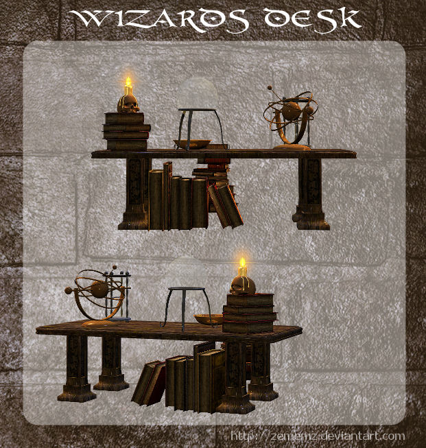 3D Wizards Desk