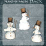 3D Snowmen Pack