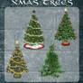 3D Xmas Trees