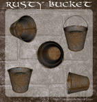 3D Rusty Buckets