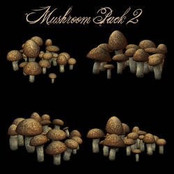 Mushrooms Pack 2