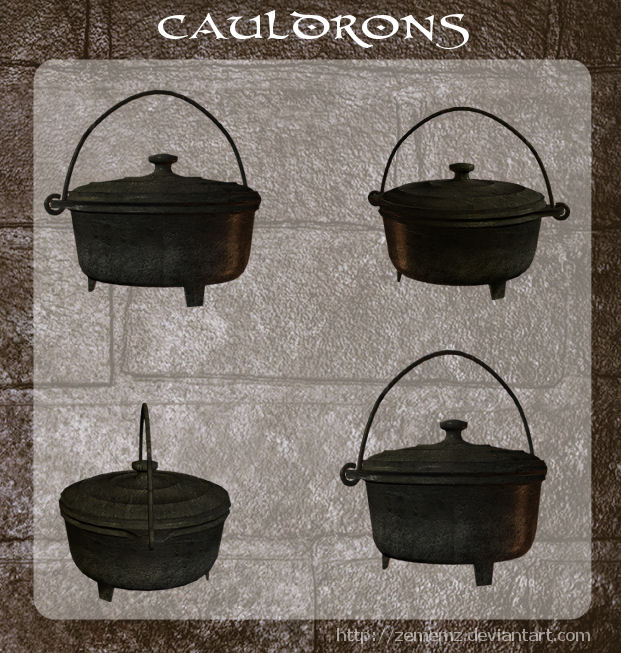 3D Cauldrons