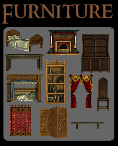 Furniture Pack by zememz