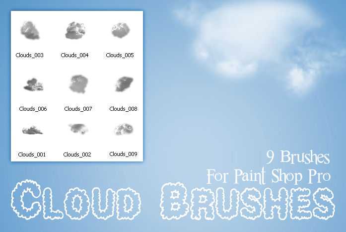 Cloud Brushes PSP