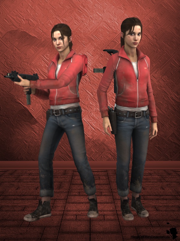 Left 4 Dead - Zoey XPS MODEL V1.5