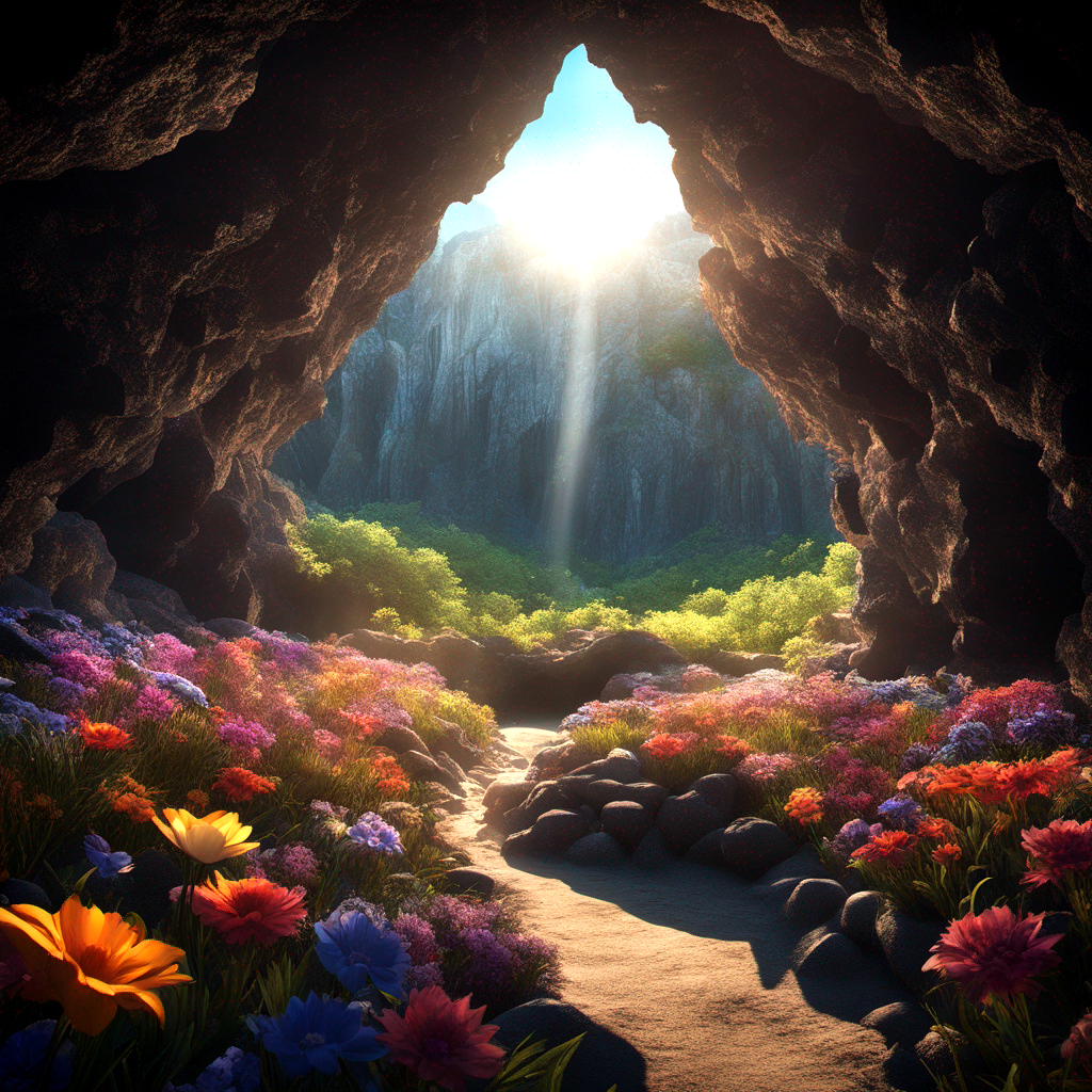 Journey to crystal cave by Dreamworkart on DeviantArt
