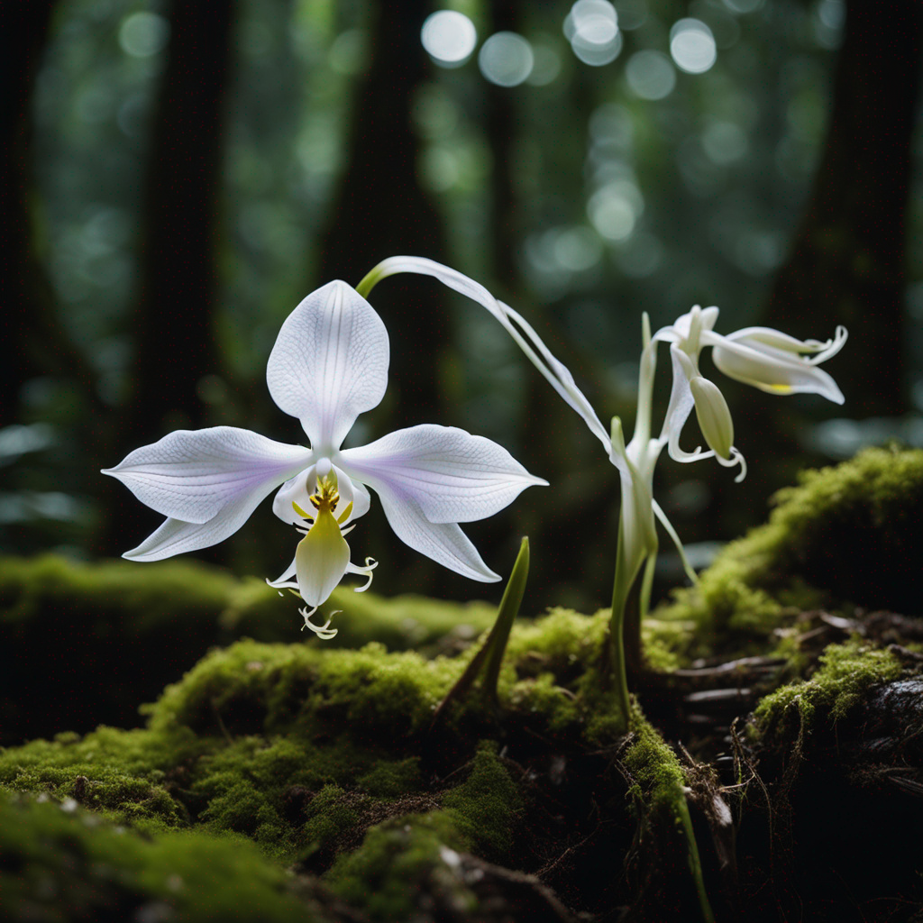 A beautiful ghost orchid by Dreamworkart on DeviantArt