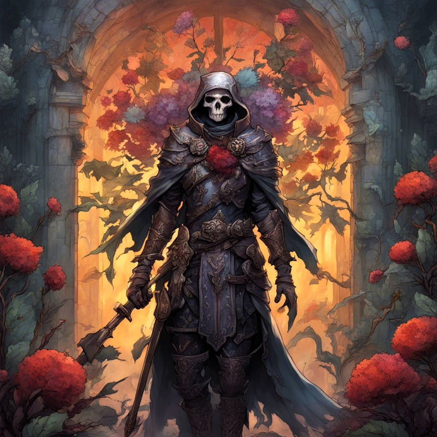 In the garden of death by Dreamworkart on DeviantArt