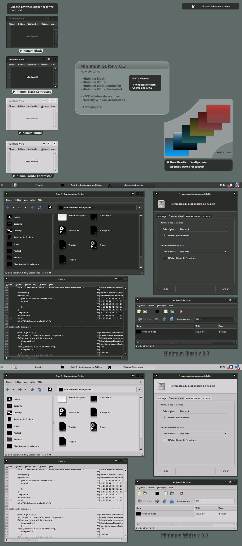 Minimum. Suite v 0.3
