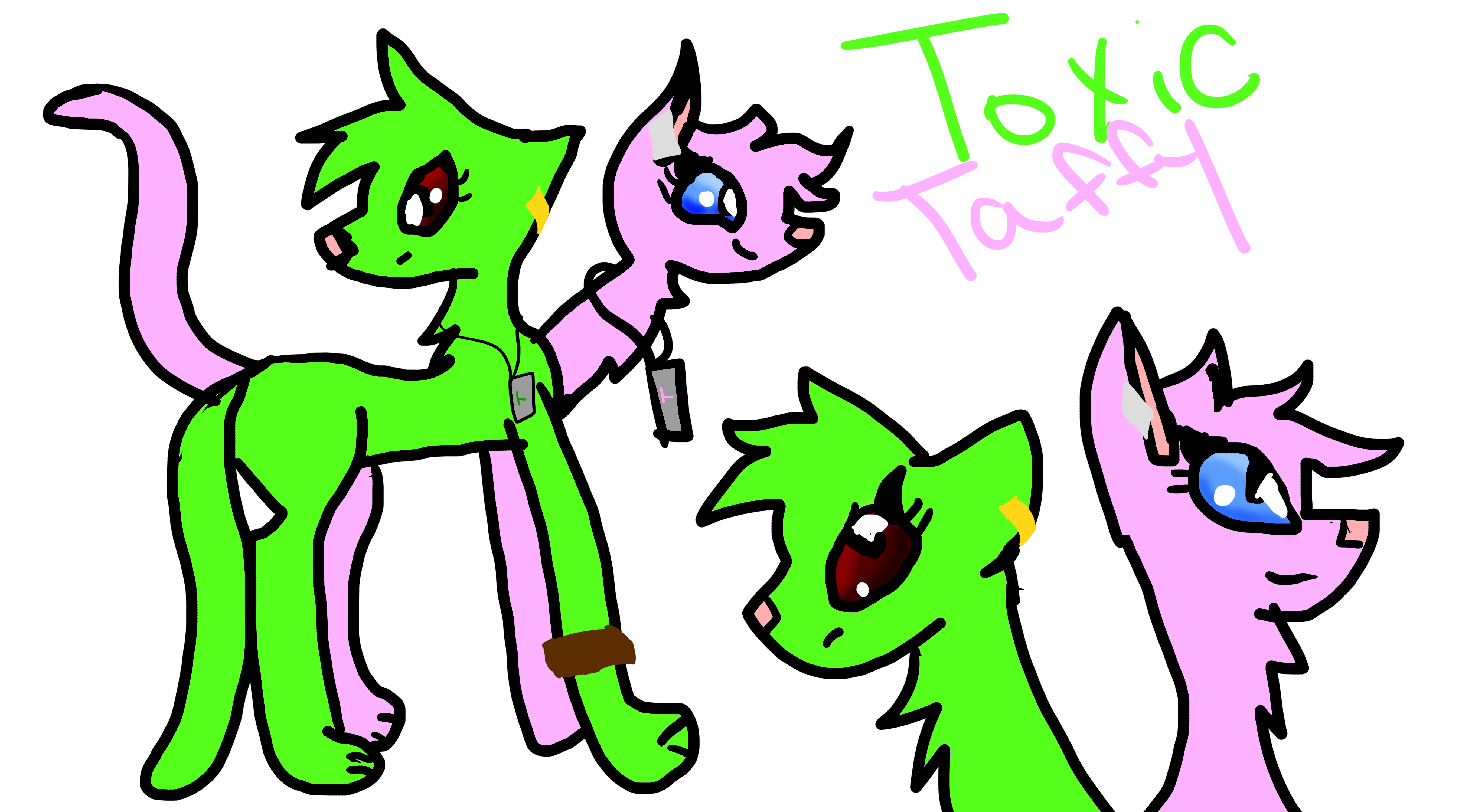 Toxic Taffy OFFICIAL REFERENCE by Cr0ssR0se on DeviantArt