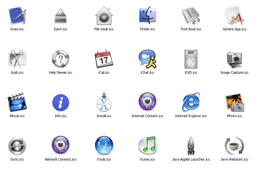 Apple Icons Part 2 by the-ace on DeviantArt