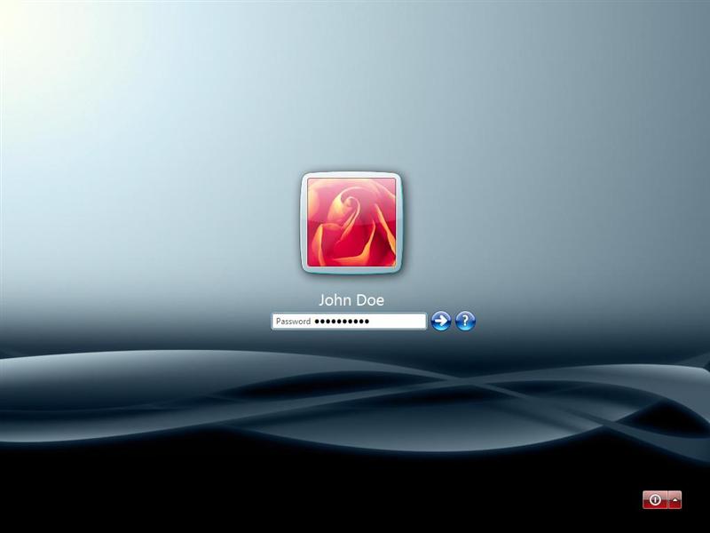 Black Rose: Windows XP Logon