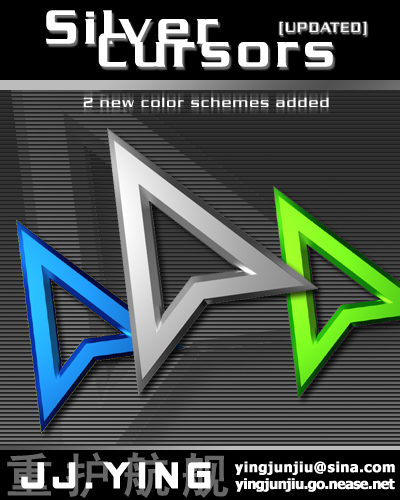 Silver Cursors 3D by AnBlues on DeviantArt