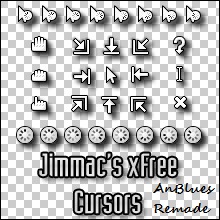 Jimmac's xFree Cursors by AnBlues