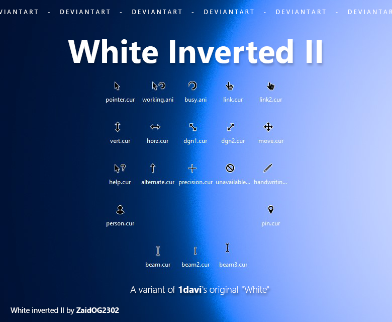 White Cursor by 1davi on DeviantArt