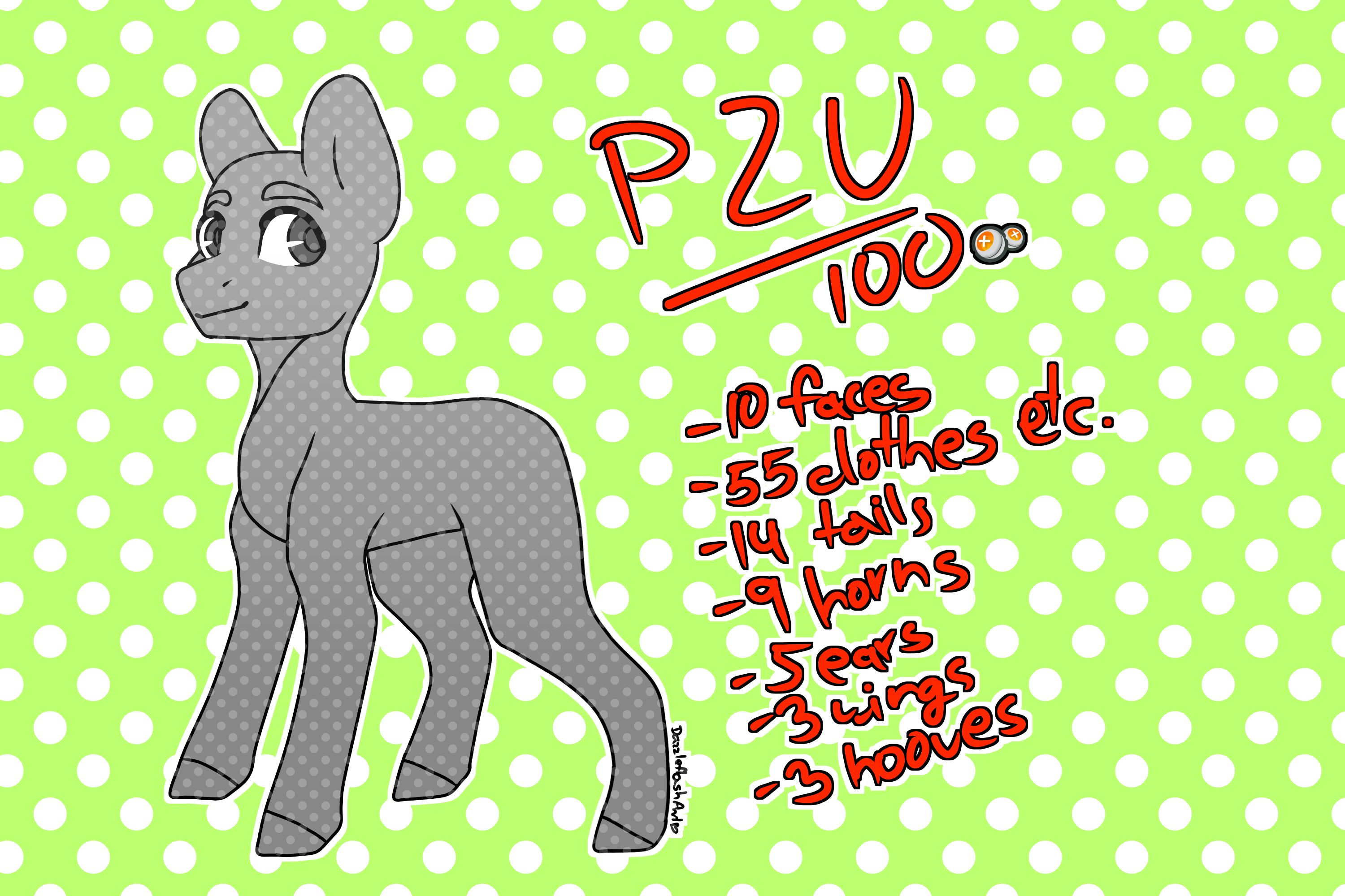 P2U Pony Base by ZanyBelieverQueen on DeviantArt