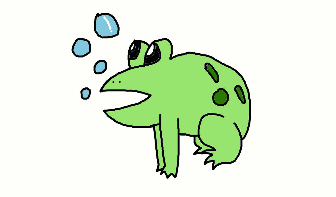bubbles the frog by supremekaioeast on DeviantArt