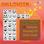Jack'O'Lantern Faces by flashtuchka