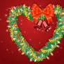 Heart Shaped Christmas Wreath